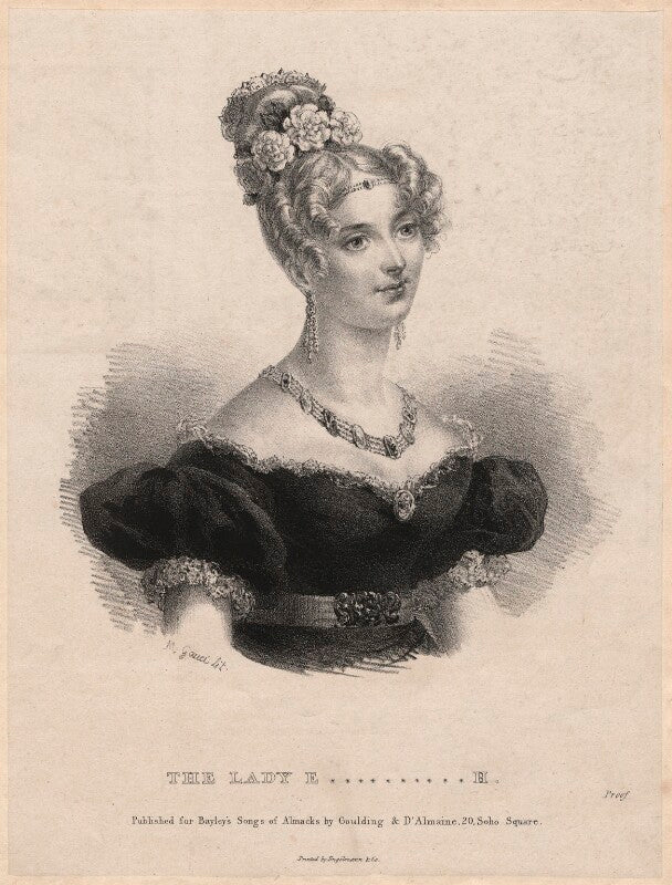 Jane elizabeth, countess of ellenborough npg d2302