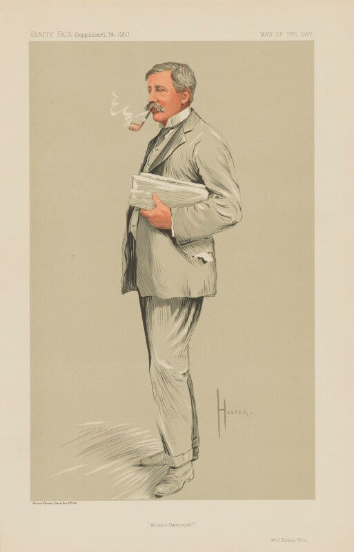 John hickory wood ('men of the day. no. 2310. "modern pantomime."') npg d45700