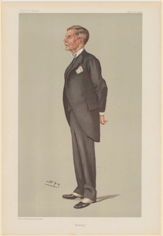 Sir ernest mason satow ('peking') npg d40554