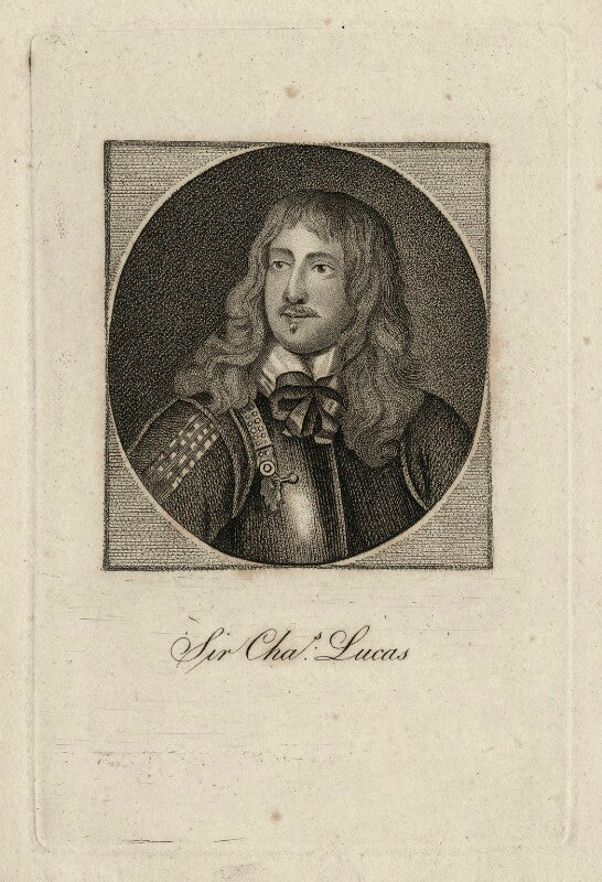 Richard neville engraved as sir charles lucas npg d27193