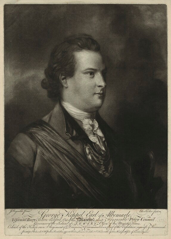 George keppel, 3rd earl of albemarle npg d7197