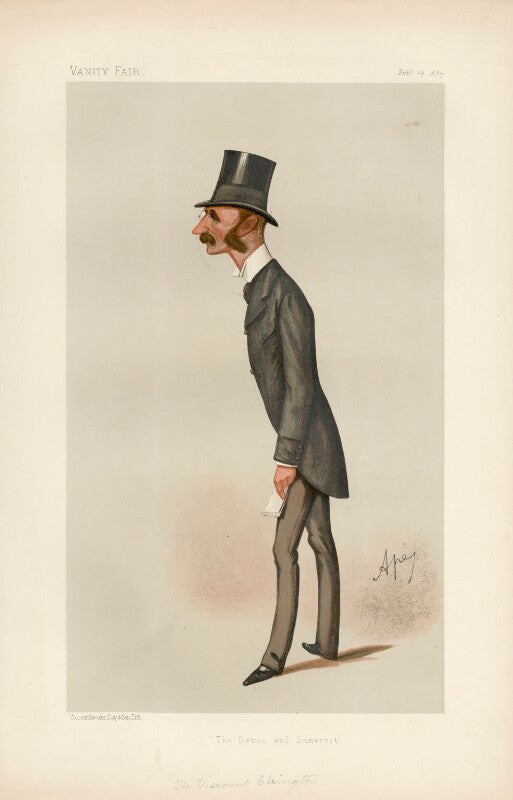 Hugh fortescue, 4th earl fortescue ('statesmen. no. 512.') npg d44320