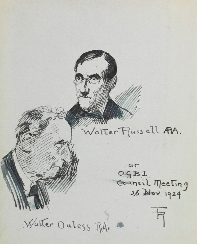 Walter william ouless and sir walter westley russell npg d43140