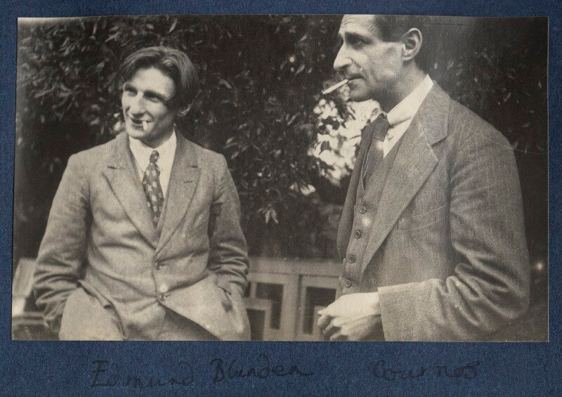 Edmund blunden; john cournos npg ax141413