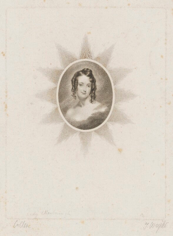 Jane elizabeth, countess of ellenborough npg d36145