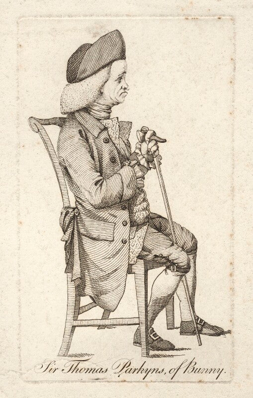 Sir thomas parkyns, 2nd bt npg d5467