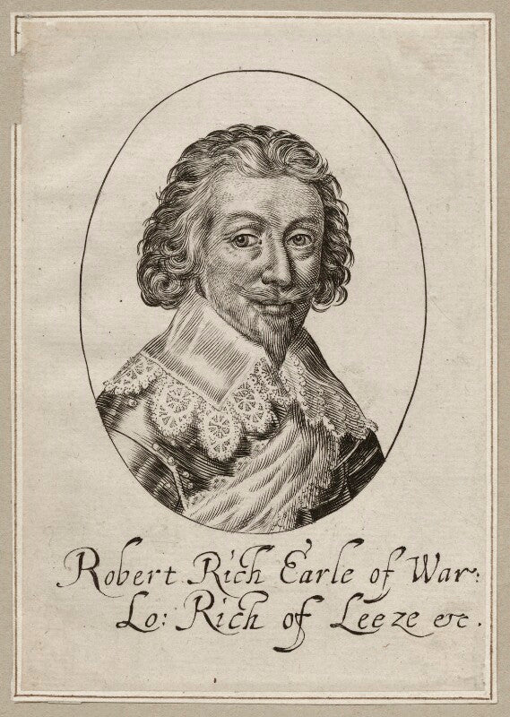 Robert rich, 2nd earl of warwick npg d26537