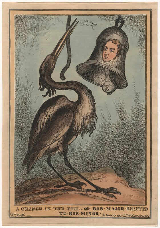 Sir robert peel, 2nd bt ('a change in the peel...') npg d4410