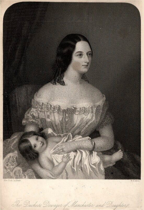 Harriet sydney montagu (née dobbs), duchess of manchester npg d10934