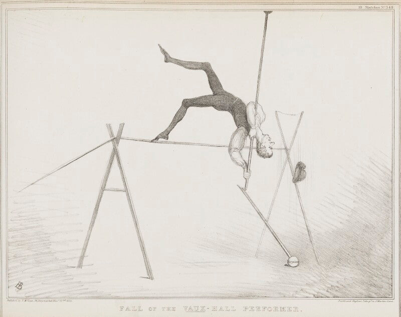 Henry brougham, 1st baron brougham and vaux ('fall of the vaux hall performer') npg d41283