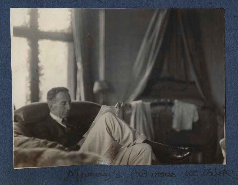 'mummy's bedroom at chirk' (philip edward morrell) npg ax141887