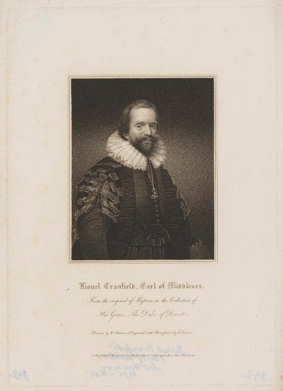 Lionel cranfield, 1st earl of middlesex npg d38399