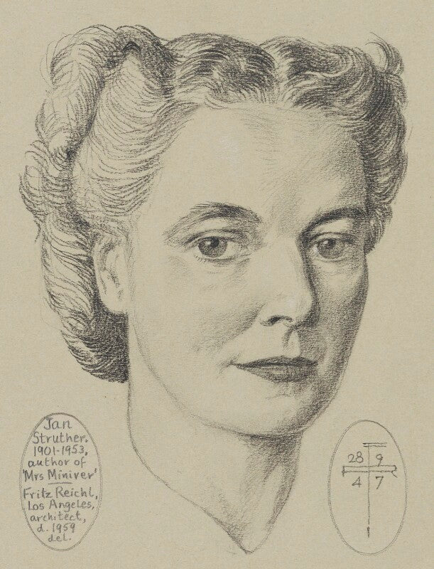 Jan struther (joyce anstruther, later placzek) npg 6665