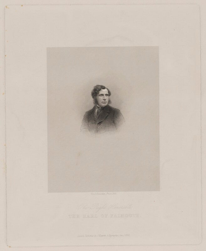Evelyn boscawen, 6th viscount falmouth npg d36639