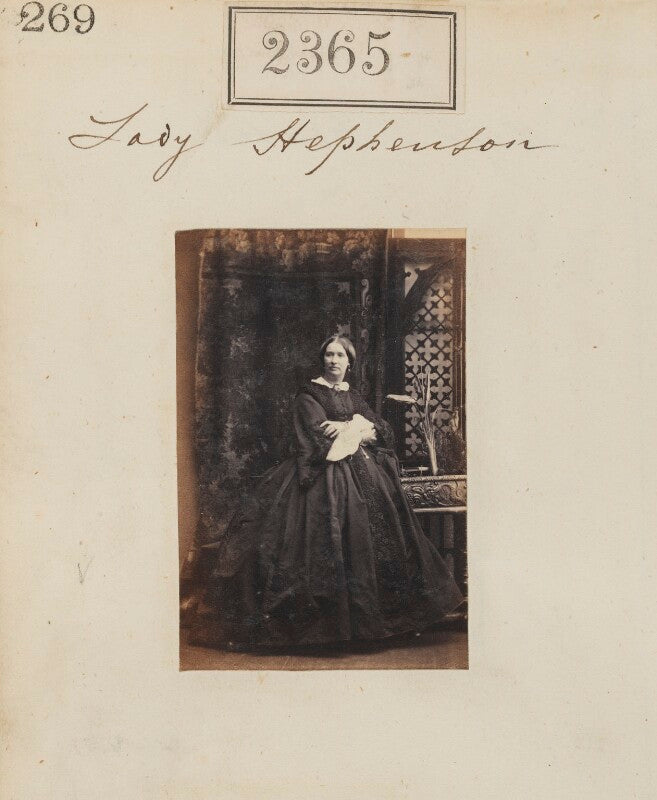 Mary ann (née hederstedt), lady stephenson npg ax51753