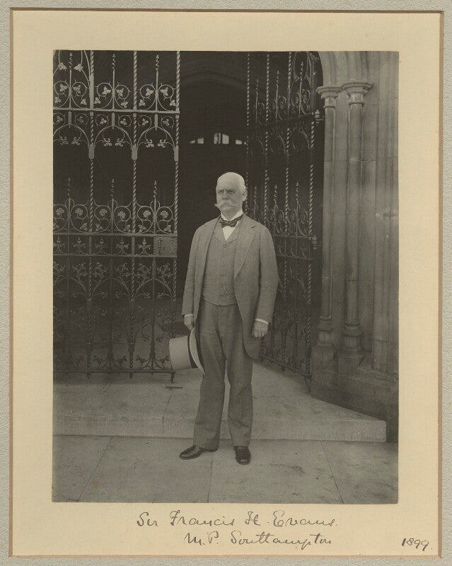Sir francis henry evans, 1st bt npg x15805