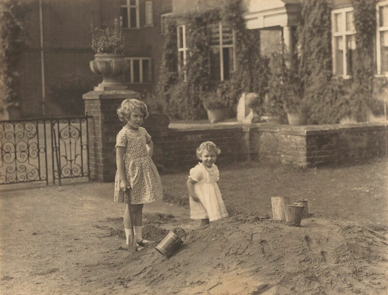 Queen elizabeth ii; princess margaret npg x87177