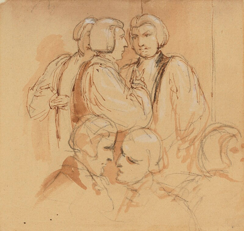 Group including majendie, cornewall, law, 5th earl of aylesford and 10th baron colville npg 1695(n)