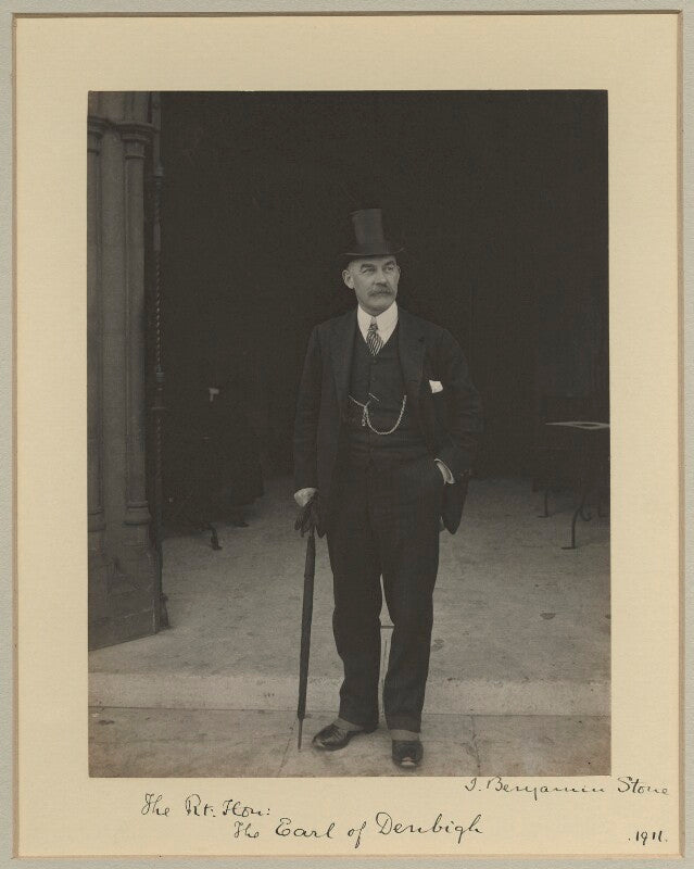 Rudolph robert basil aloysius augustine feilding, 9th earl of denbigh npg x15760