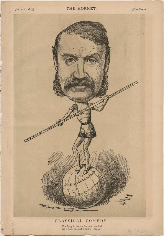 Sir william schwenck gilbert ('classical comedy') npg d48325