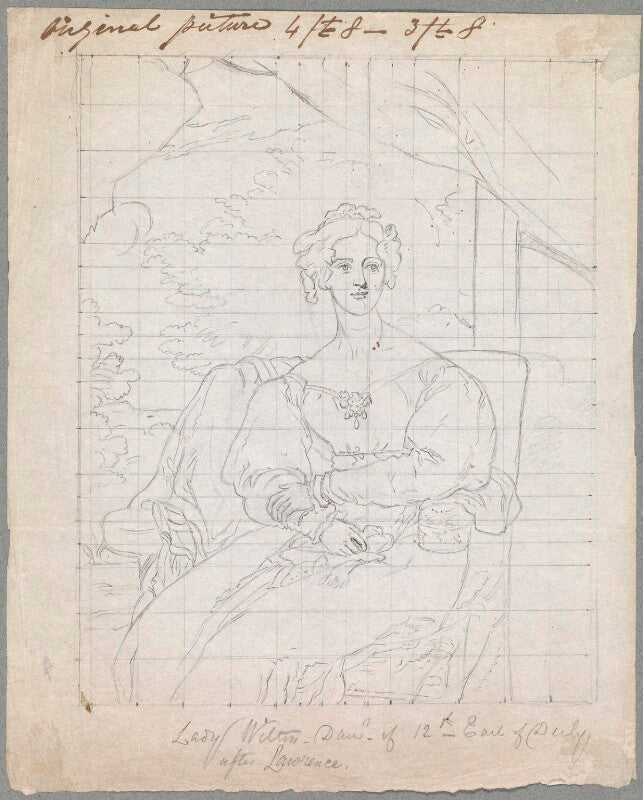 Mary margaret egerton (née stanley), countess of wilton npg d23126