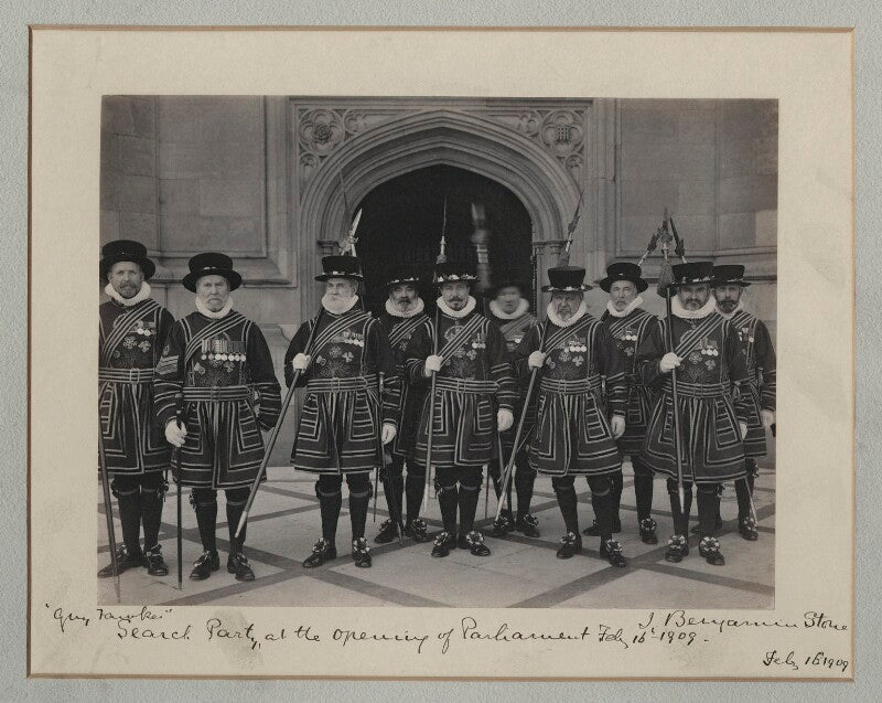 ''guy fawkes' search party at the opening of parliament' npg x135503