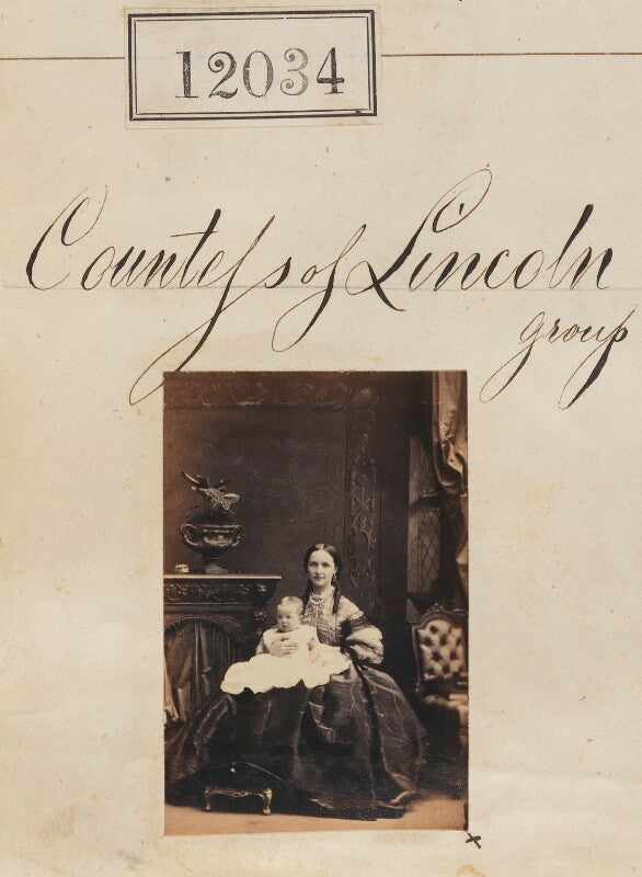 Lady beatrice adeline lister kaye (née pelham clinton); henrietta adela pelham clinton (née hope), duchess of newcastle npg ax61711