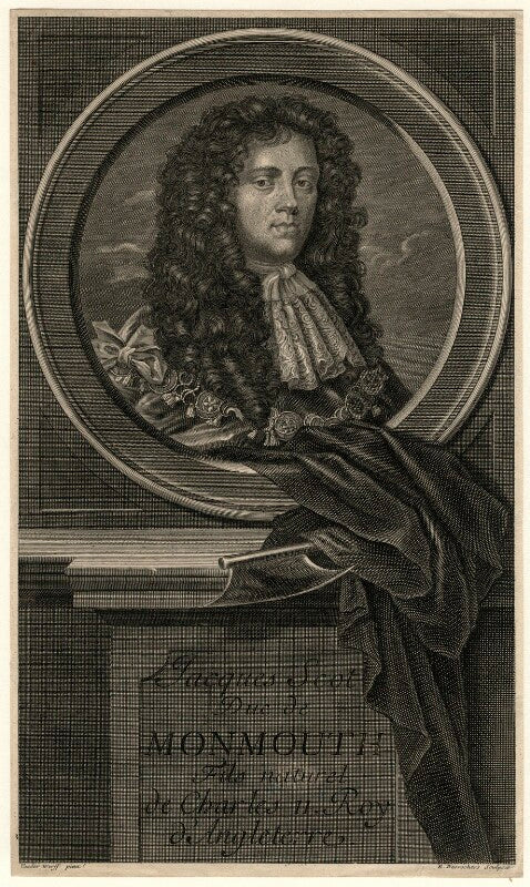 James scott, duke of monmouth and buccleuch npg d16773