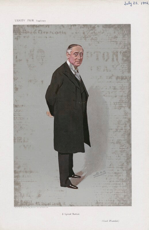Philip james stanhope, baron weardale ('men of the day. no. 1024. "a cynical radical."') npg d45337