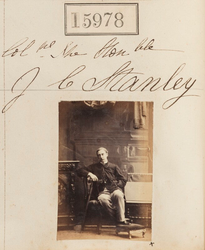 Hon. john constantine stanley npg ax63908