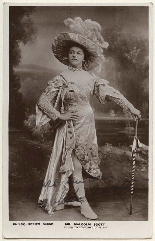 Malcolm scott in his 'directoire' costume npg ax160153