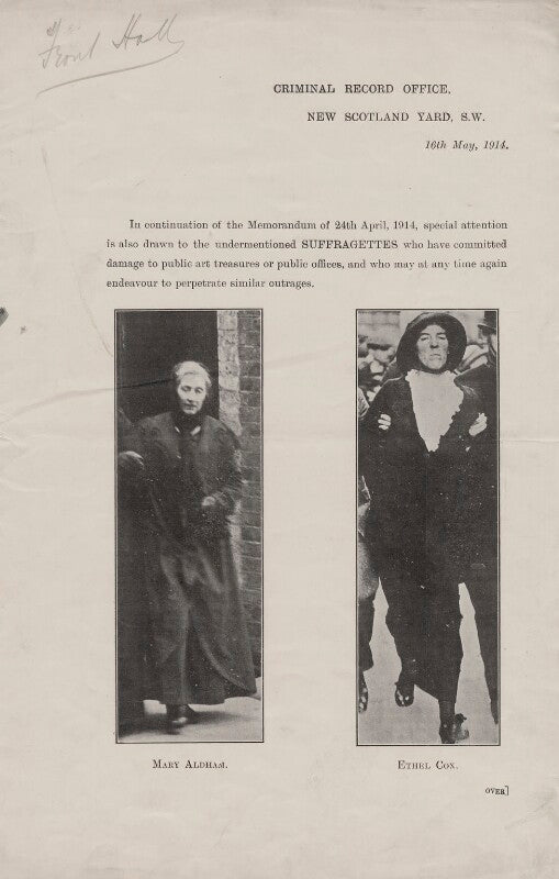 Mary a. aldham; ethel cox npg x136418