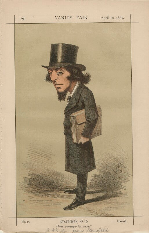 Sir james stansfeld; ('statesmen, no. 10. "pour encourager les autres."') npg d43374