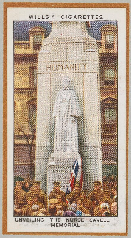 'unveiling the nurse cavell memorial' (unknown trumpeters of the coldstream guards and others) npg d47224