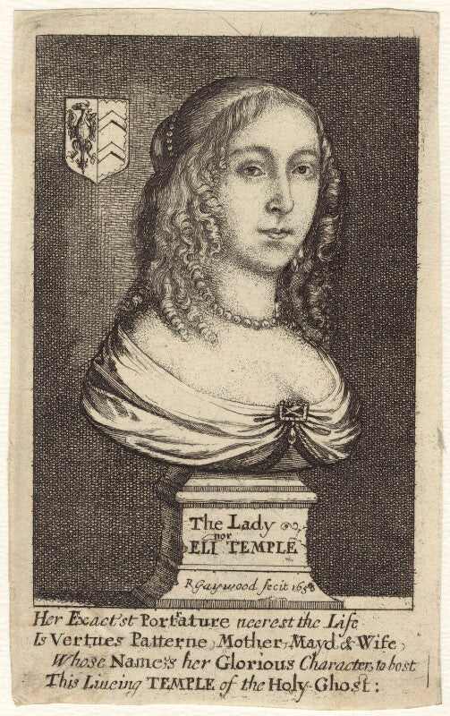 Eleanor (née tyrrell), lady temple npg d29188