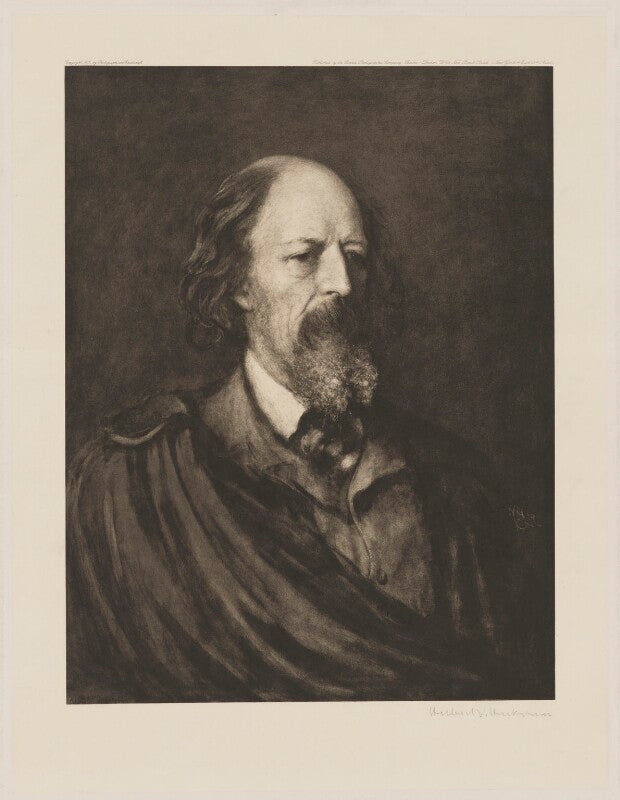 Alfred, lord tennyson npg d40524