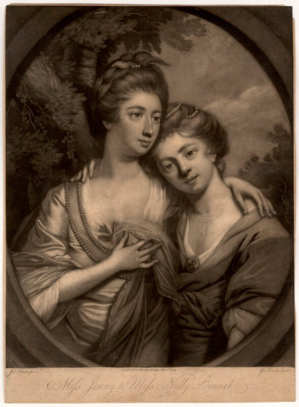 Jenny bennet; nelly bennet npg d699