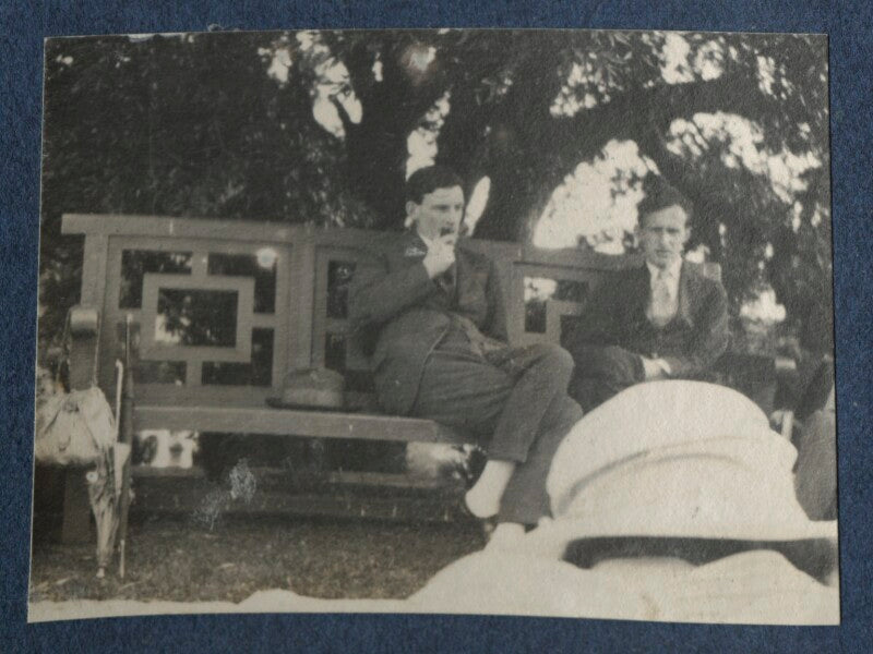 Siegfried sassoon; lord david cecil npg ax141375