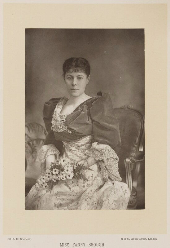 Fanny whiteside brough (mrs richard smith boleyn) npg ax27927