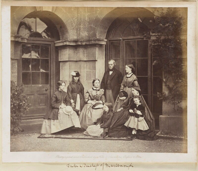 The 7th duke of marlborough and his family npg ax33523