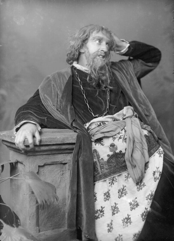 Frank benson as 'shylock' in 'the merchant of venice' npg x96408