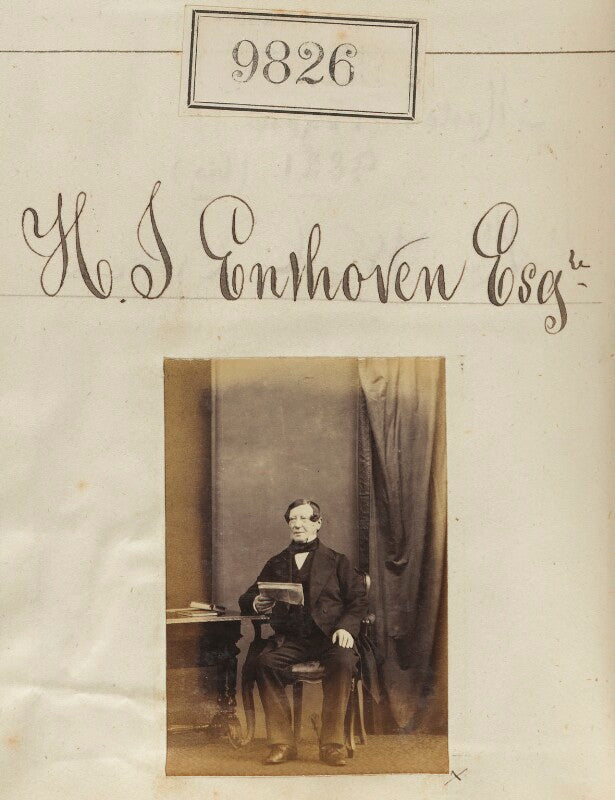 Probably henry john enthoven npg ax59552