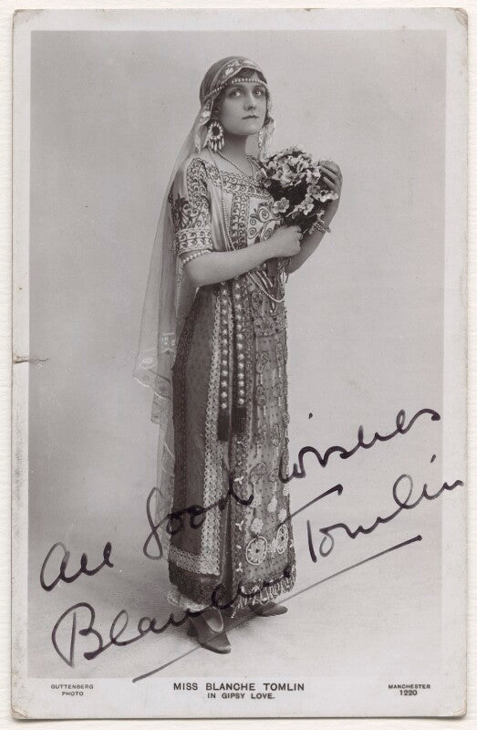 Blanche tomlin in 'gipsy love' npg x139833