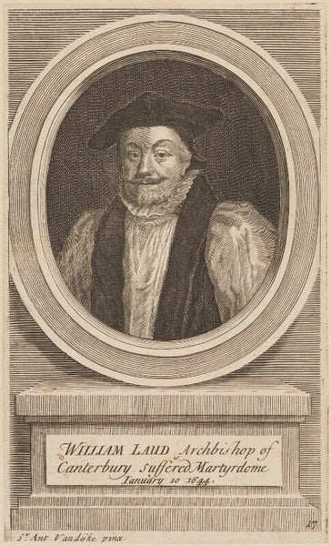 William Laud Portrait Print – National Portrait Gallery Shop