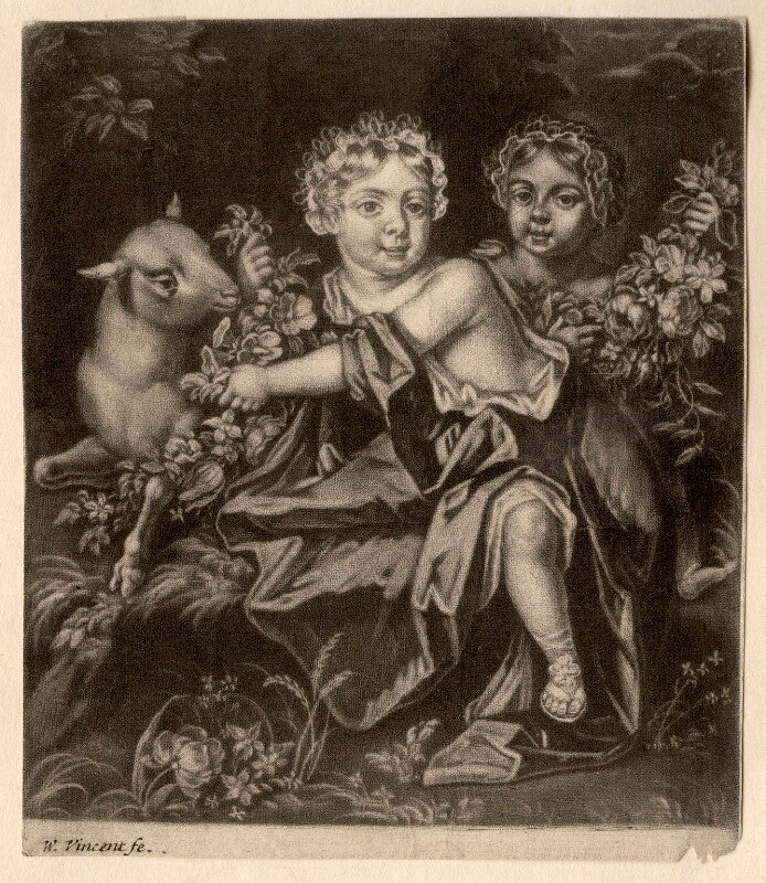 Children of thomas, 2nd baron crew of steine npg d1433