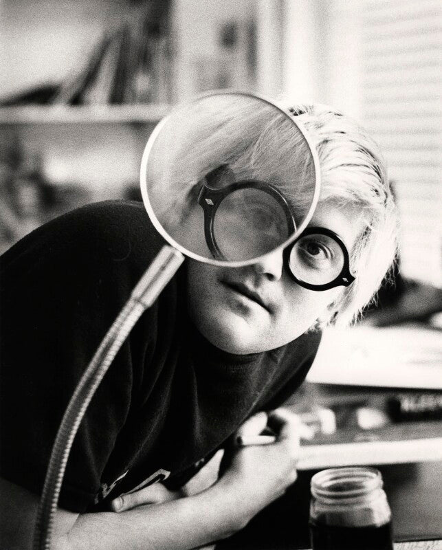 David hockney npg x18505