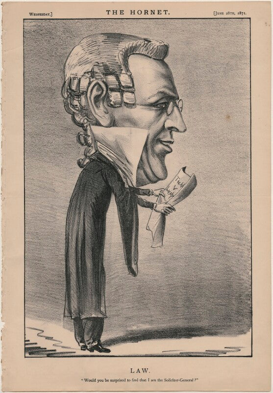 John duke coleridge, 1st baron coleridge ('law') npg d48242