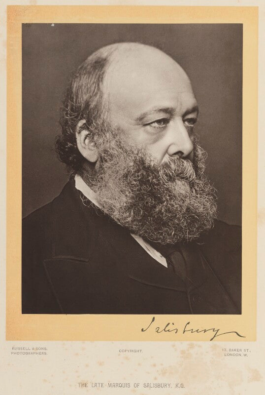 Robert gascoyne cecil, 3rd marquess of salisbury npg ax16098