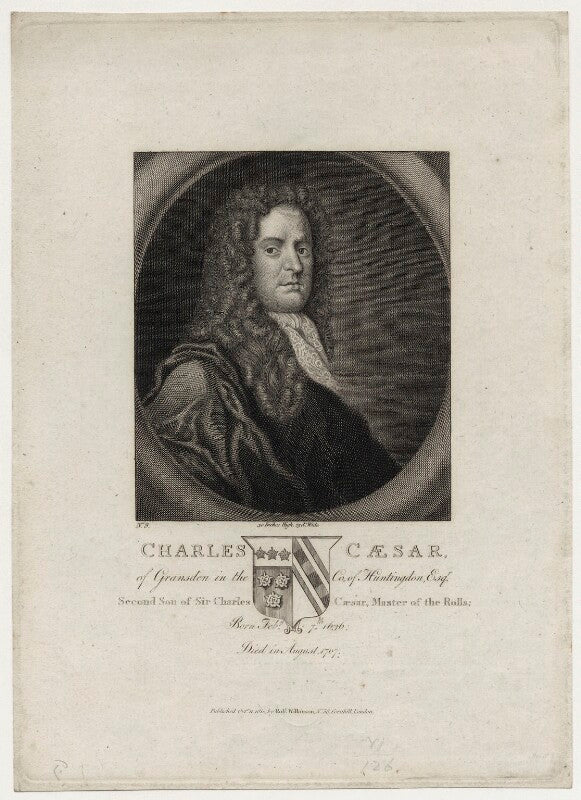 Charles caesar of gransden npg d30954