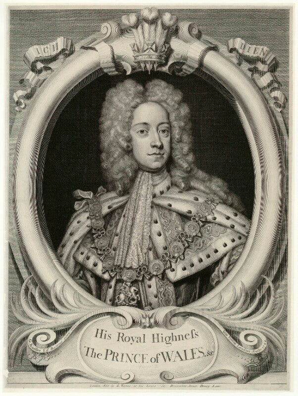 King george ii when prince of wales npg d18167